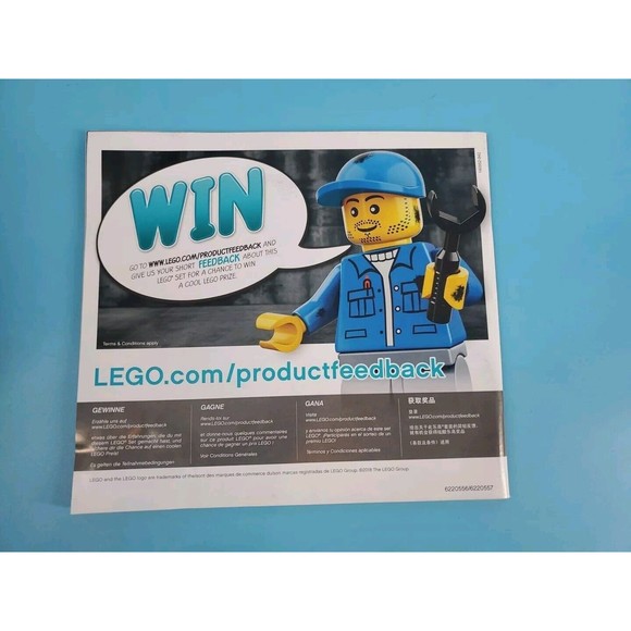 Lego Technic Racing Yacht 42074 Book 1 Instruction Booklet Manual Only - Picture 3 of 4